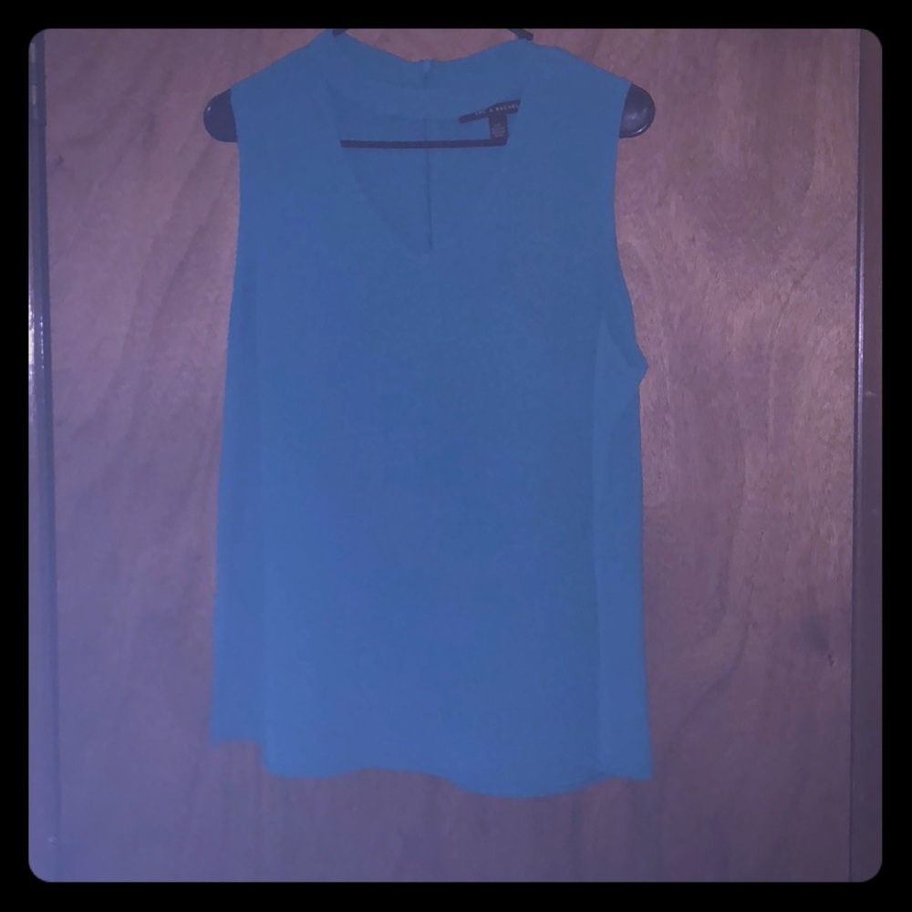 Teal dress shirt by Zac and Rachel